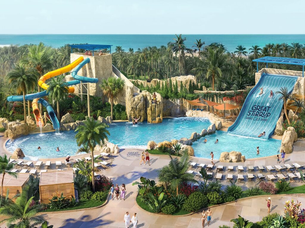 Great Tides Waterpark at Great Stirrup Cay